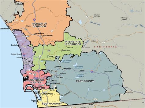 Training and Certification Options for MAP Map of San Diego County